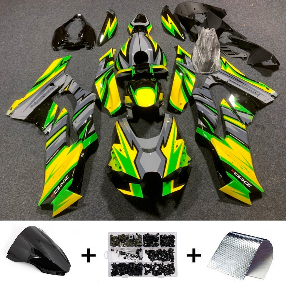 インジェクションフェアリングキット ボディワーク ABS カワサキ ZX-10R ZX-10RR 2021-2025 に適合