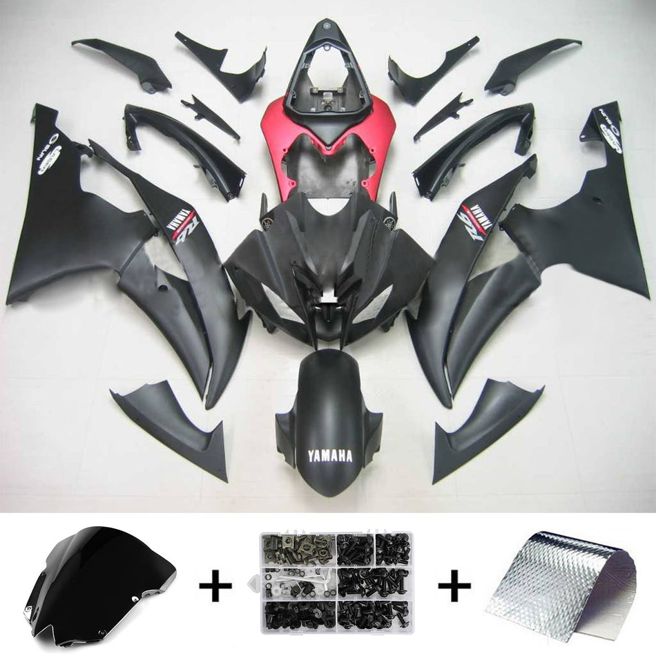 2008-2016 ヤマハ YZF 600 R6 Amotopart インジェクションフェアリングキット ボディワーク プラスチック ABS #117