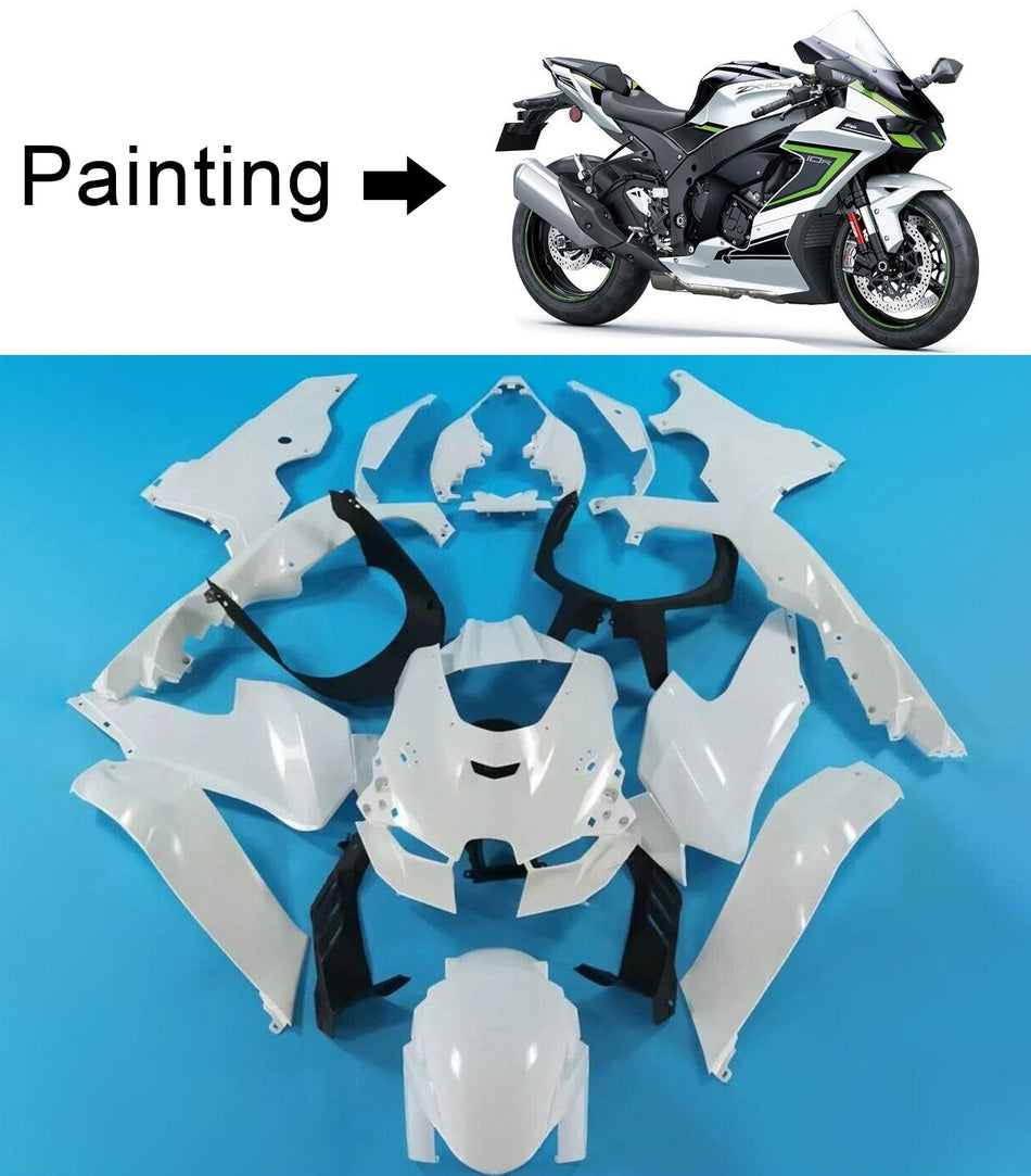 2021-2024 カワサキ ZX-10R ZX10R アモトパーツ インジェクションフェアリングキット ボディワーク ABS #101