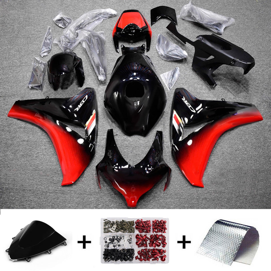 ホンダ CBR1000RR 2008-2011 用射出成形フェアリングキット ボディワーク プラスチック ABS
