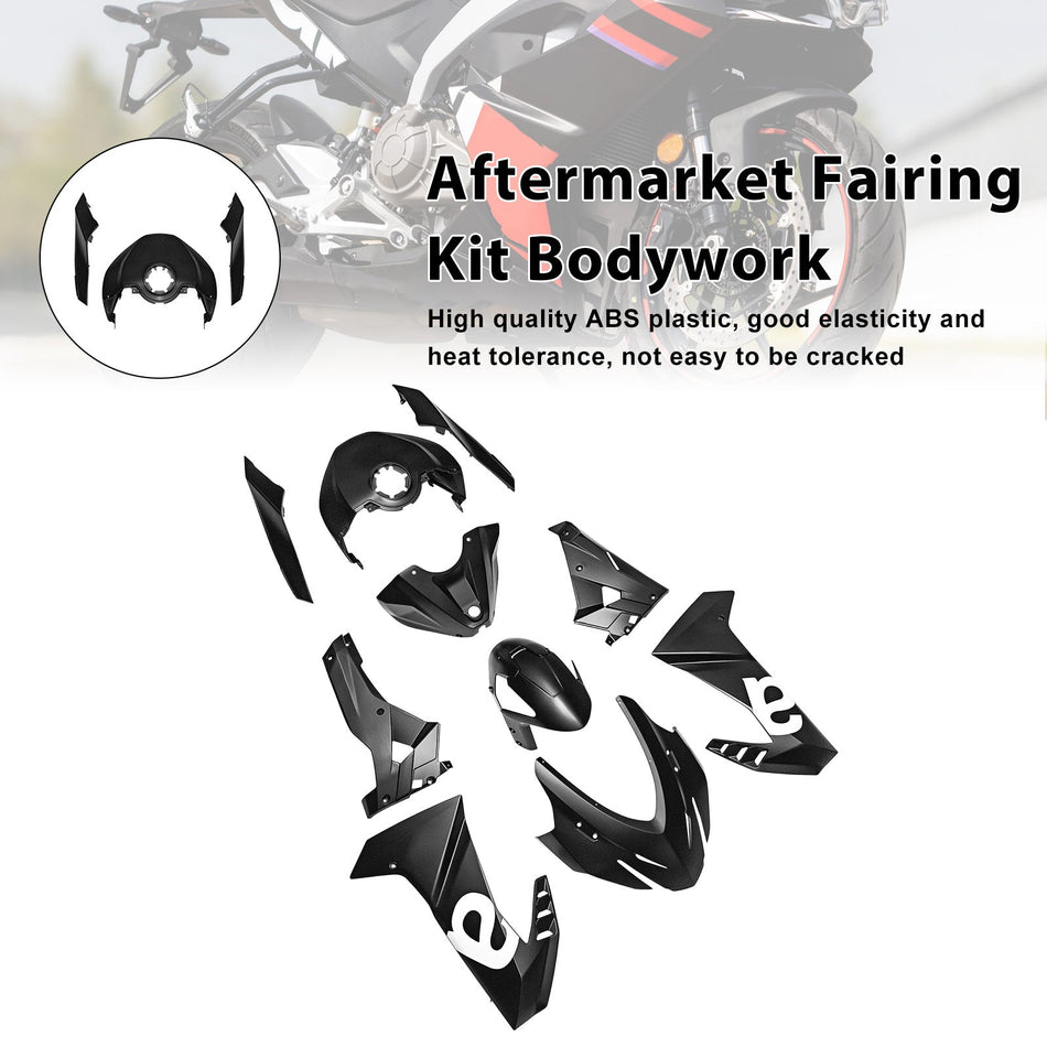Aprilia RS457 2024-2025 04#用インジェクションABSプラスチックボディワークフェアリングキット