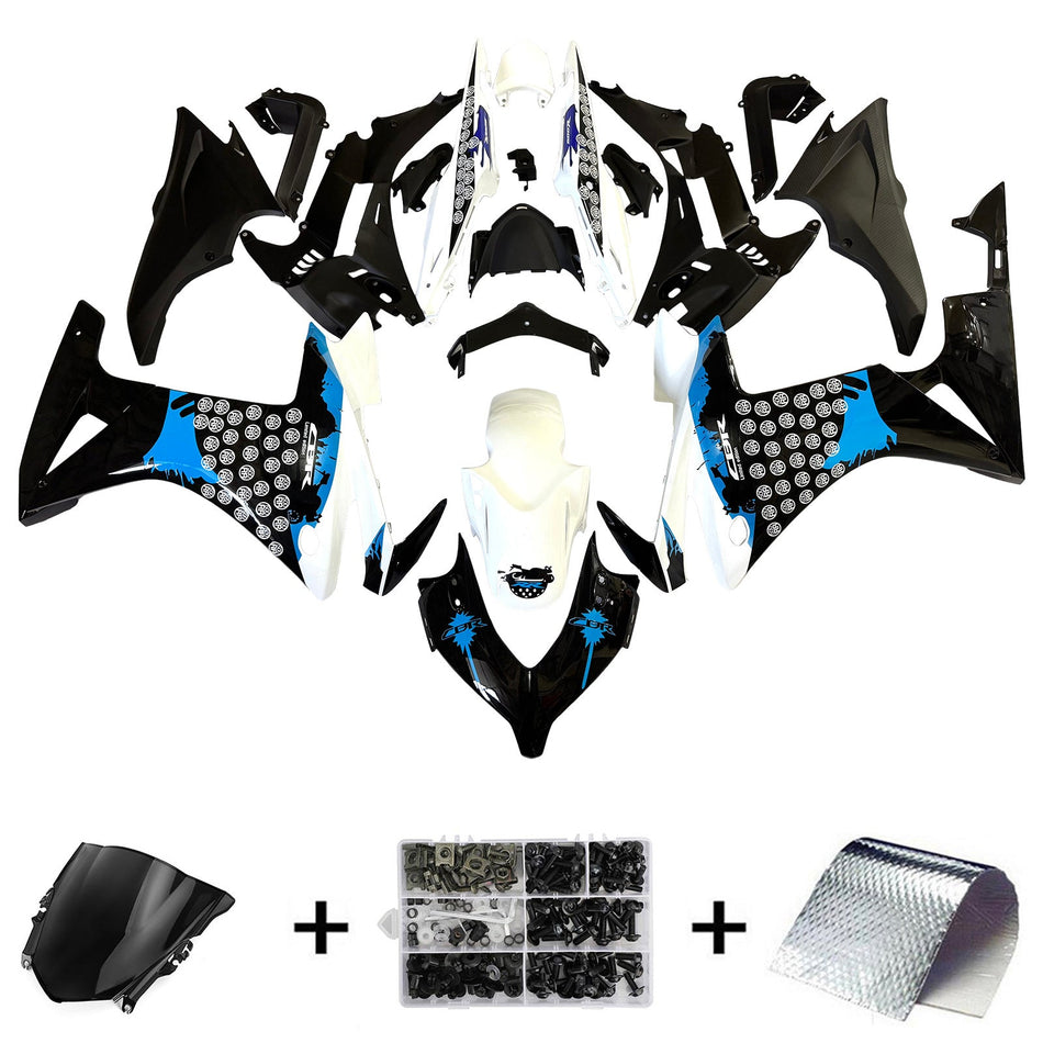 ホンダ CBR500R 2013-2015 用射出成形フェアリングキット ボディワーク プラスチック ABS