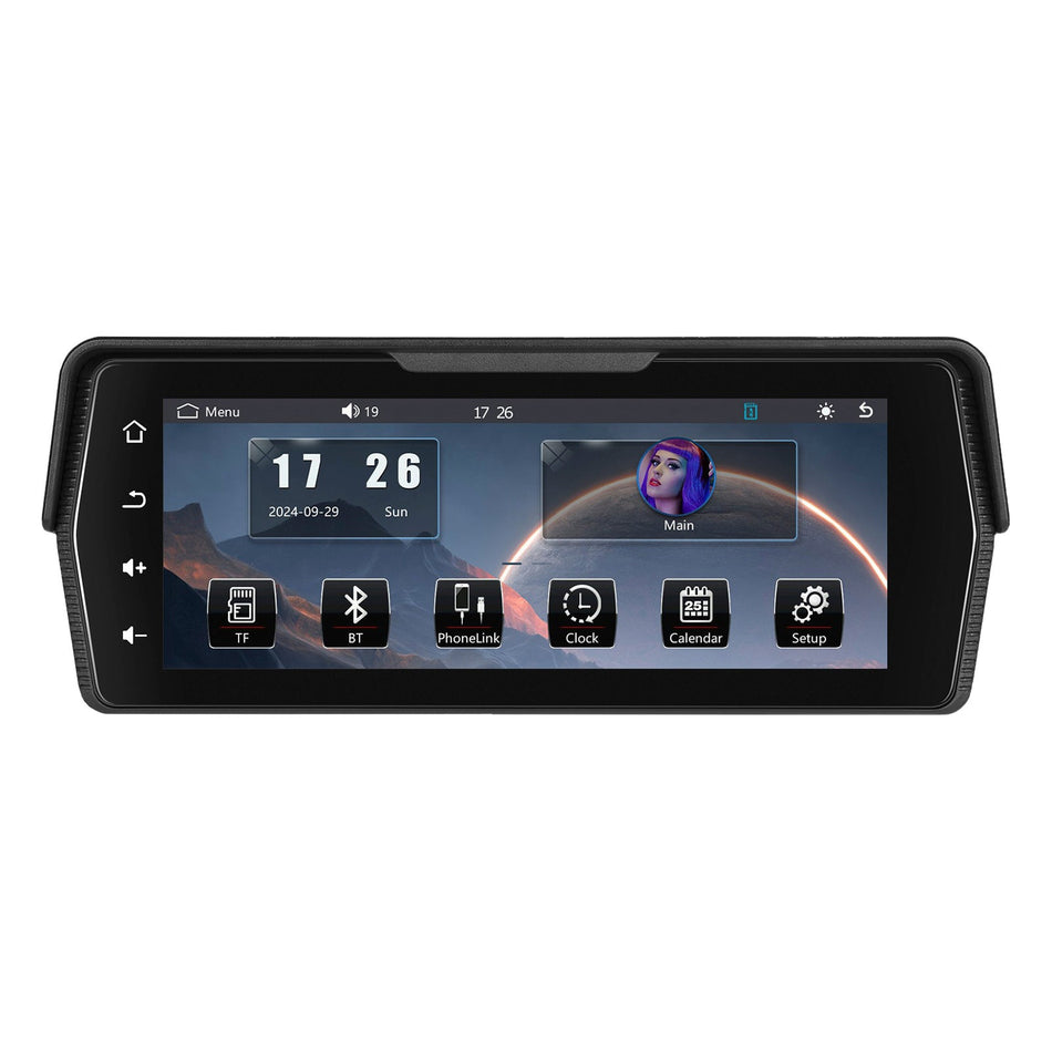 6.86インチPNDワイヤレスCarPlay Android Autoスクリーンミラーリングバイク用