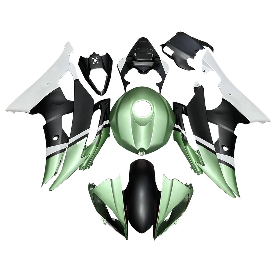 インジェクションフェアリングキット ボディワーク プラスチック ABS ヤマハ YZFR6 YZF-R6 2008-2016用