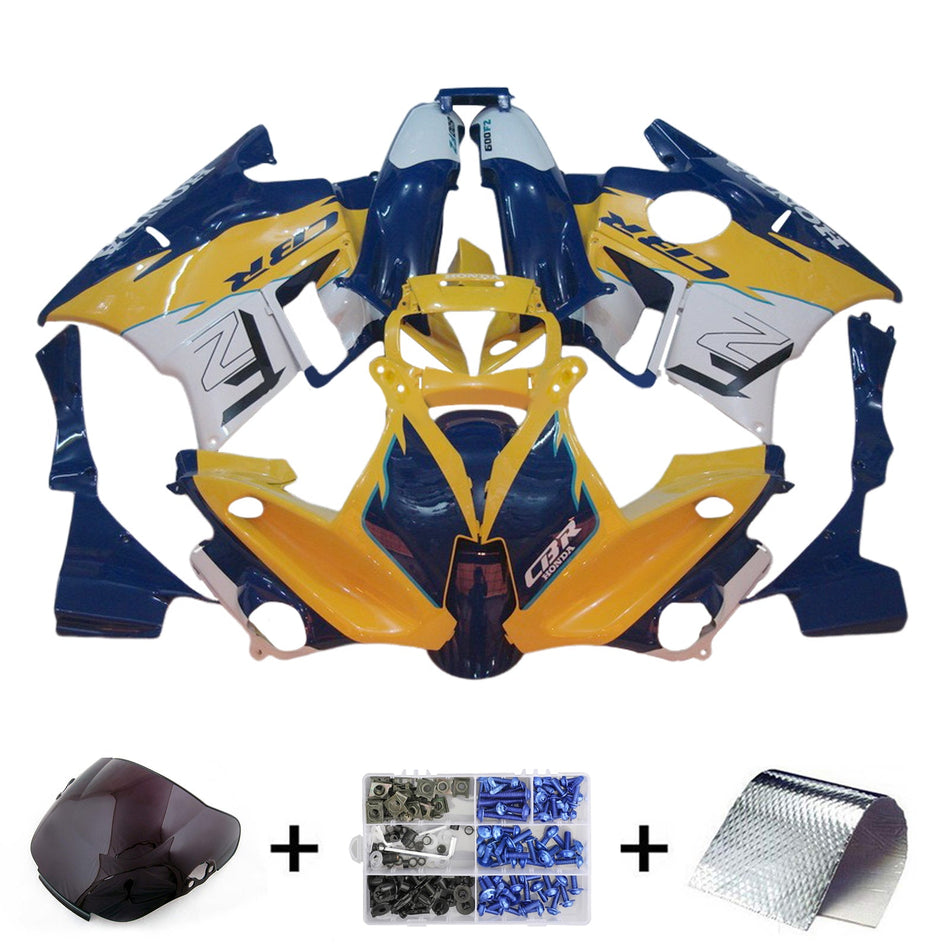 1991-1994 ホンダ CBR600 F2 インジェクションフェアリングキット ボディワーク プラスチック ABS