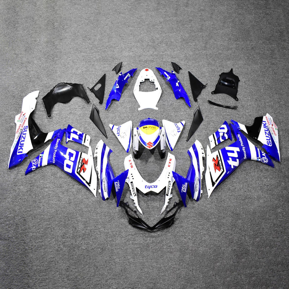 インジェクションフェアリングキット ボディワーク プラスチック ABS スズキ GSXR 600/750 2011-2026 K11用