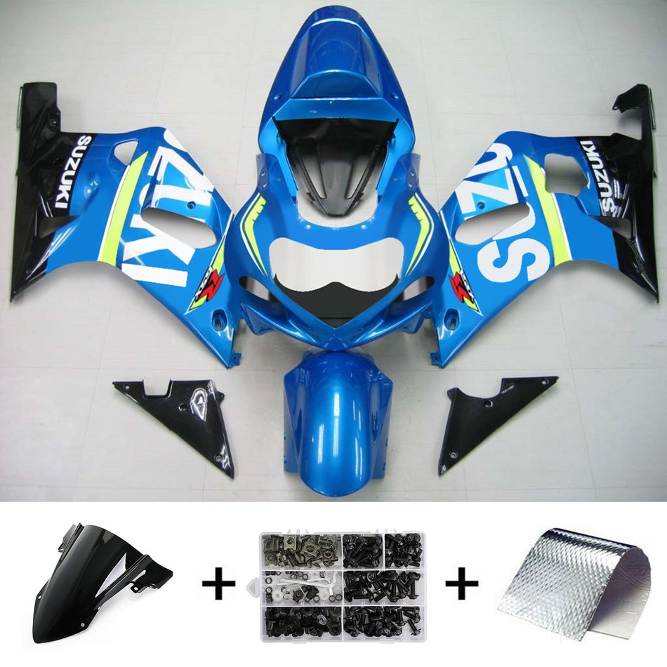 2001-2003 スズキ GSXR750 K1 Amotopart インジェクションフェアリングキット ボディワーク プラスチック ABS #136