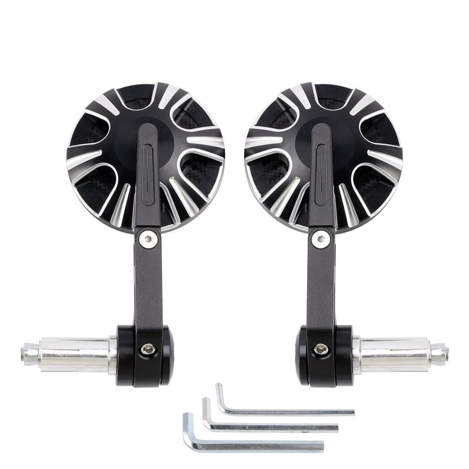 CNC バーエンドミラーセットアプリリア RS660 Tuono 660 RSV4 Tuono V4 Dorsoduro 用