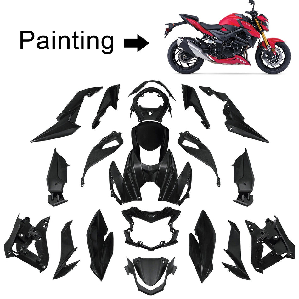 2017-2021 スズキ GSX-S 750 Amotopart インジェクションフェアリングキット ボディワーク プラスチック ABS #108
