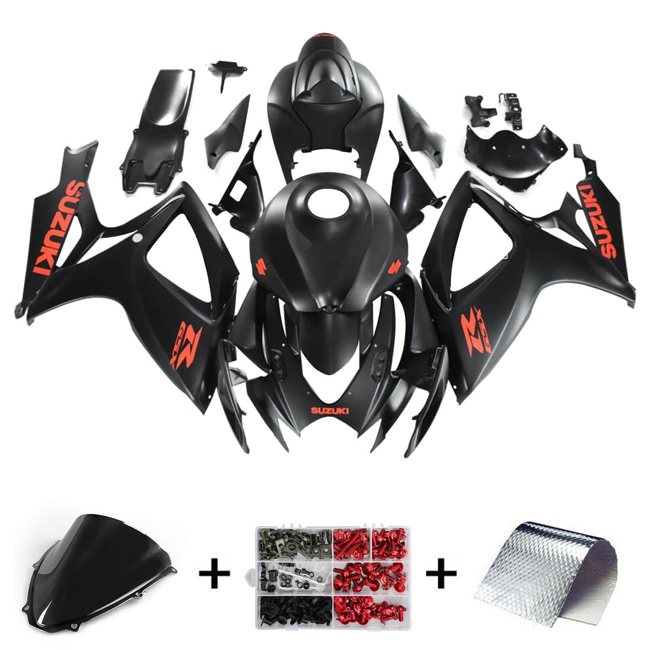 2006-2007 スズキ GSXR 600/750 K6 インジェクションフェアリングキット ボディワーク プラスチック ABS
