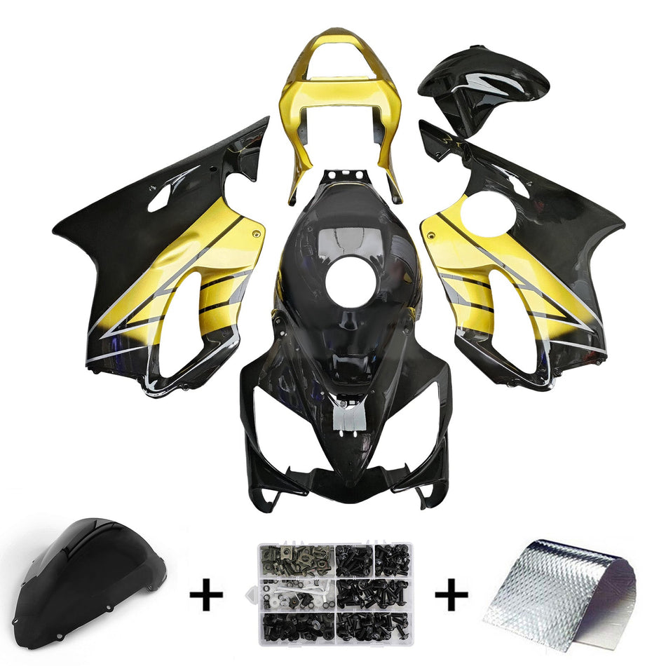 ホンダ CBR600 F4i 2001-2003 用 インジェクションフェアリングキット ボディワーク プラスチック ABS