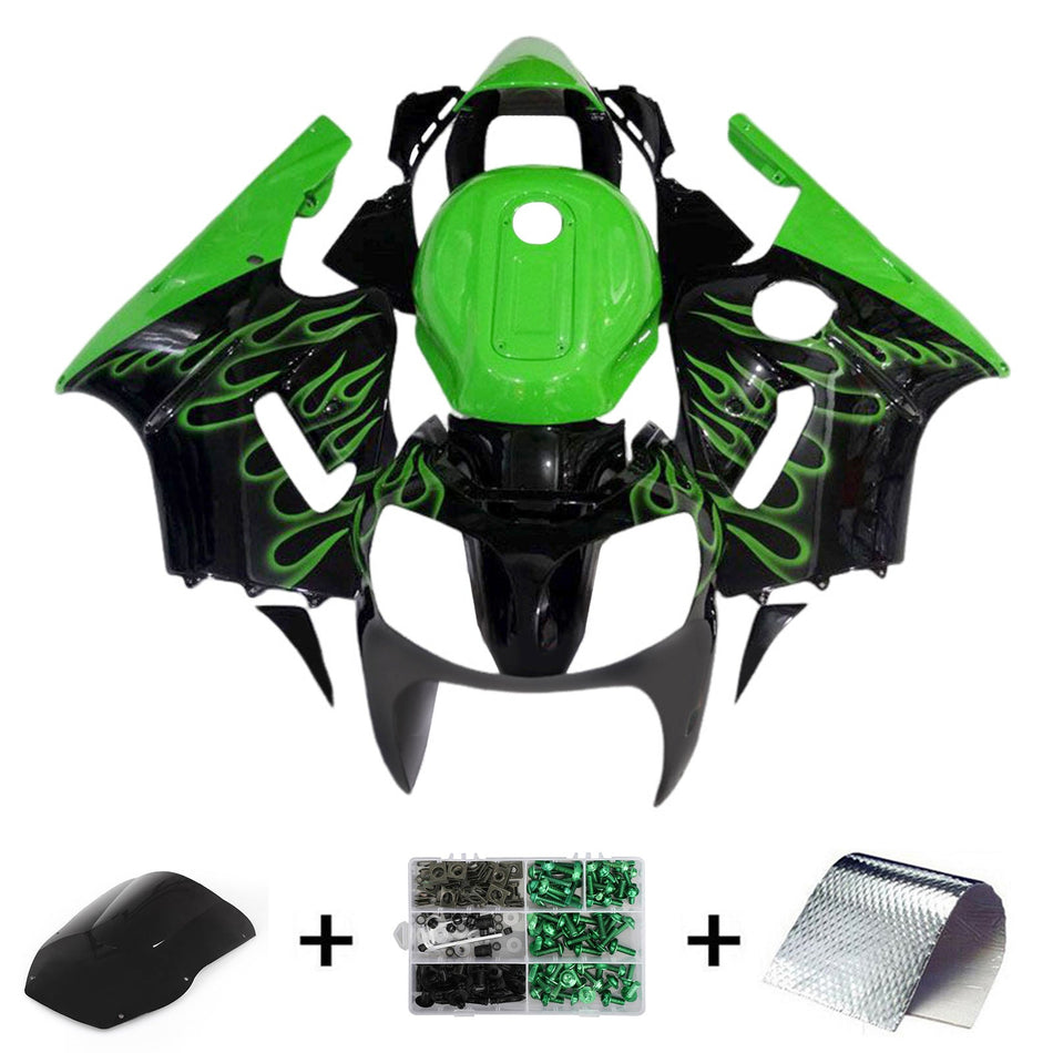 2000-2001 カワサキ ZX12R インジェクションフェアリングキット ボディワーク プラスチック ABS