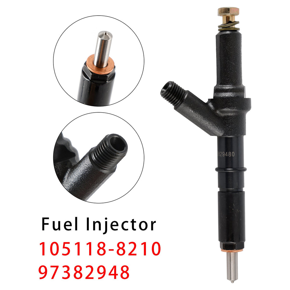 ISUZU 4JH1 エンジン用燃料インジェクター 1個 105118-8210 97382948 8973829480