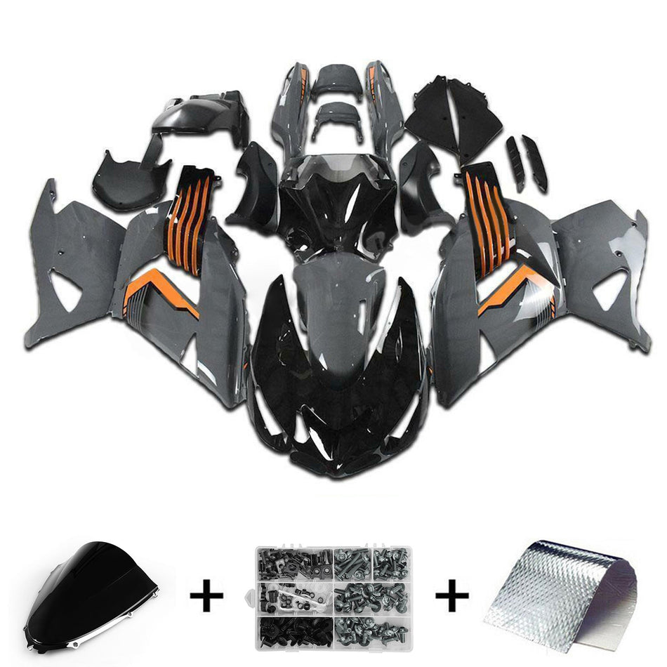2006-2011 カワサキ ZX14R ZZR1400 インジェクションフェアリングキット ボディワーク