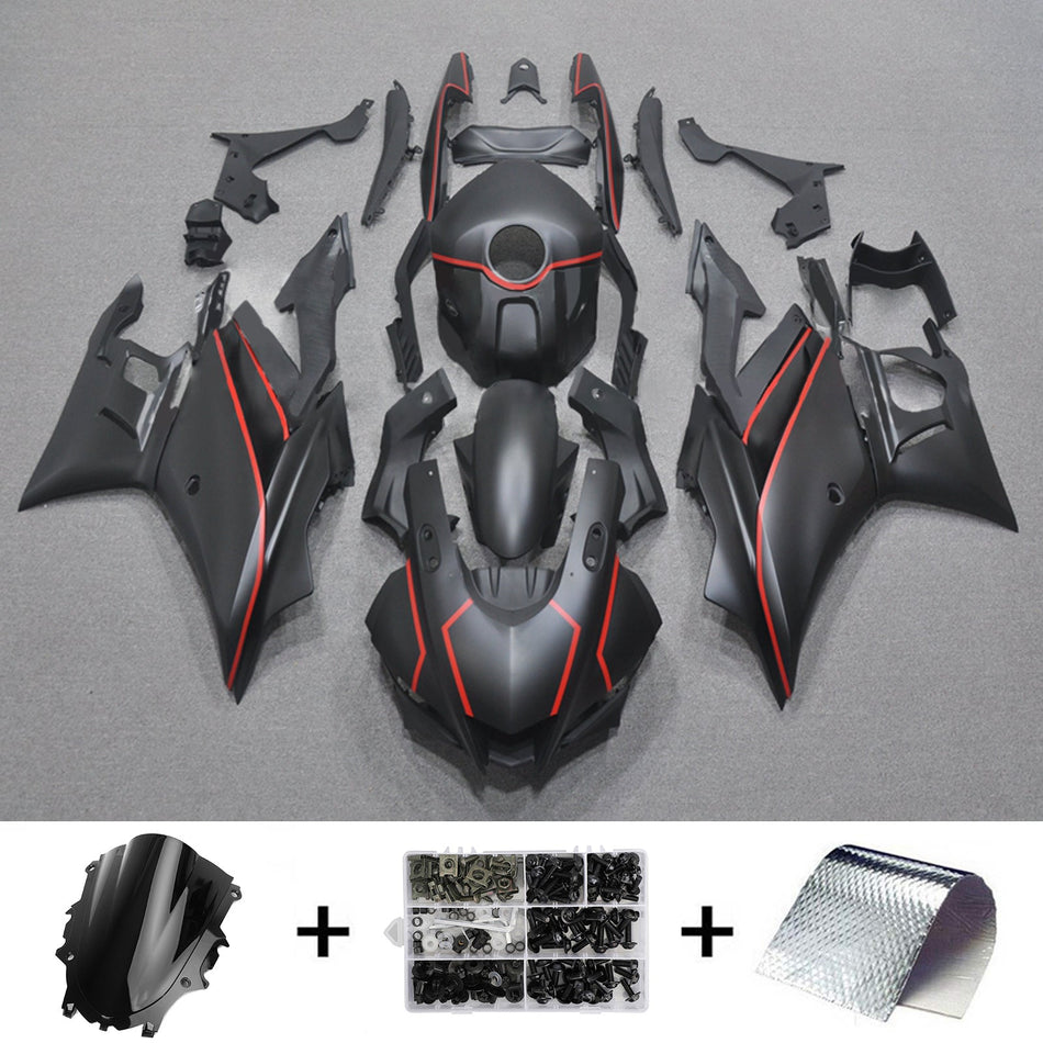 2022-2023 ヤマハ YZF-R3 R25 インジェクションフェアリングキット ボディワーク プラスチック ABS