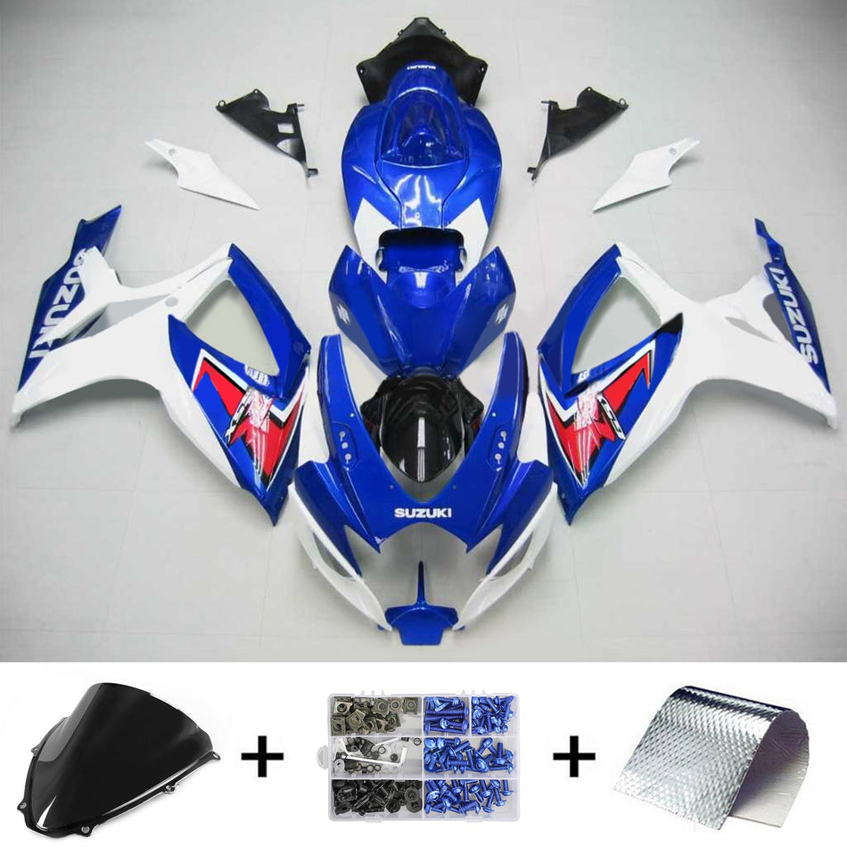 2006-2007 スズキ GSXR 600/750 K6 Amotopart インジェクションフェアリングキット ボディワーク プラスチック ABS #121