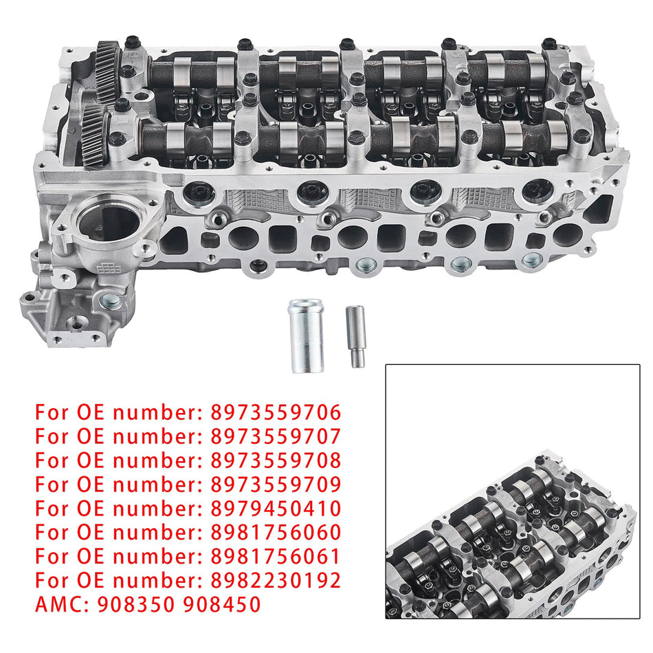 ISUZU D-MAX I 2.5L 3.0L用 シリンダーヘッド 4JJ1-TC 4JK1-TC 完成品