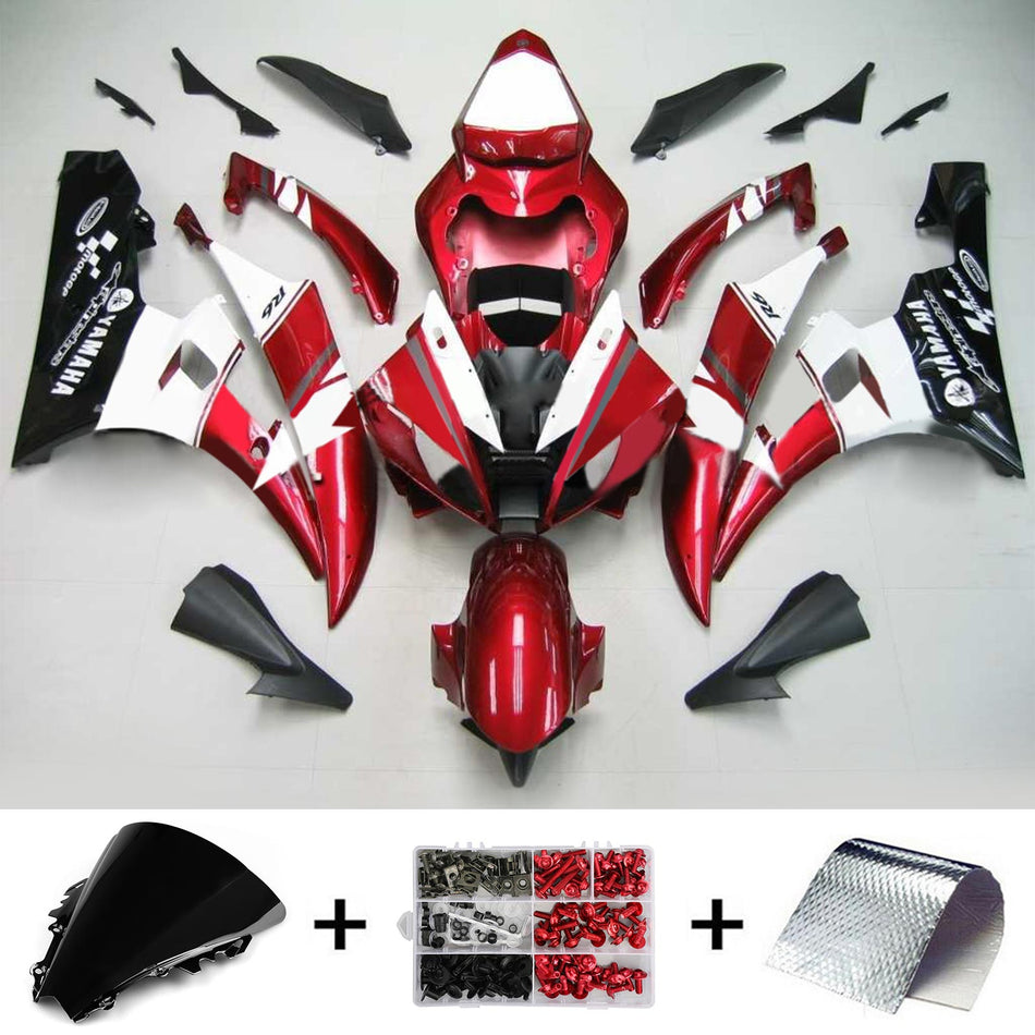 2006-2007 ヤマハ YZF 600 R6 フェアリングキット ジェネリック