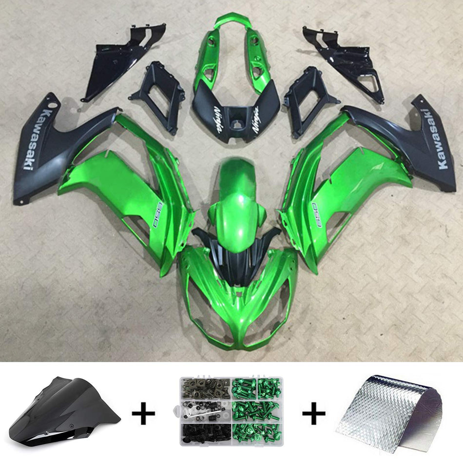 2012-2016 Kawasaki ER6F Ninja650 Amotopart インジェクションフェアリングキット ボディワーク プラスチック ABS #113
