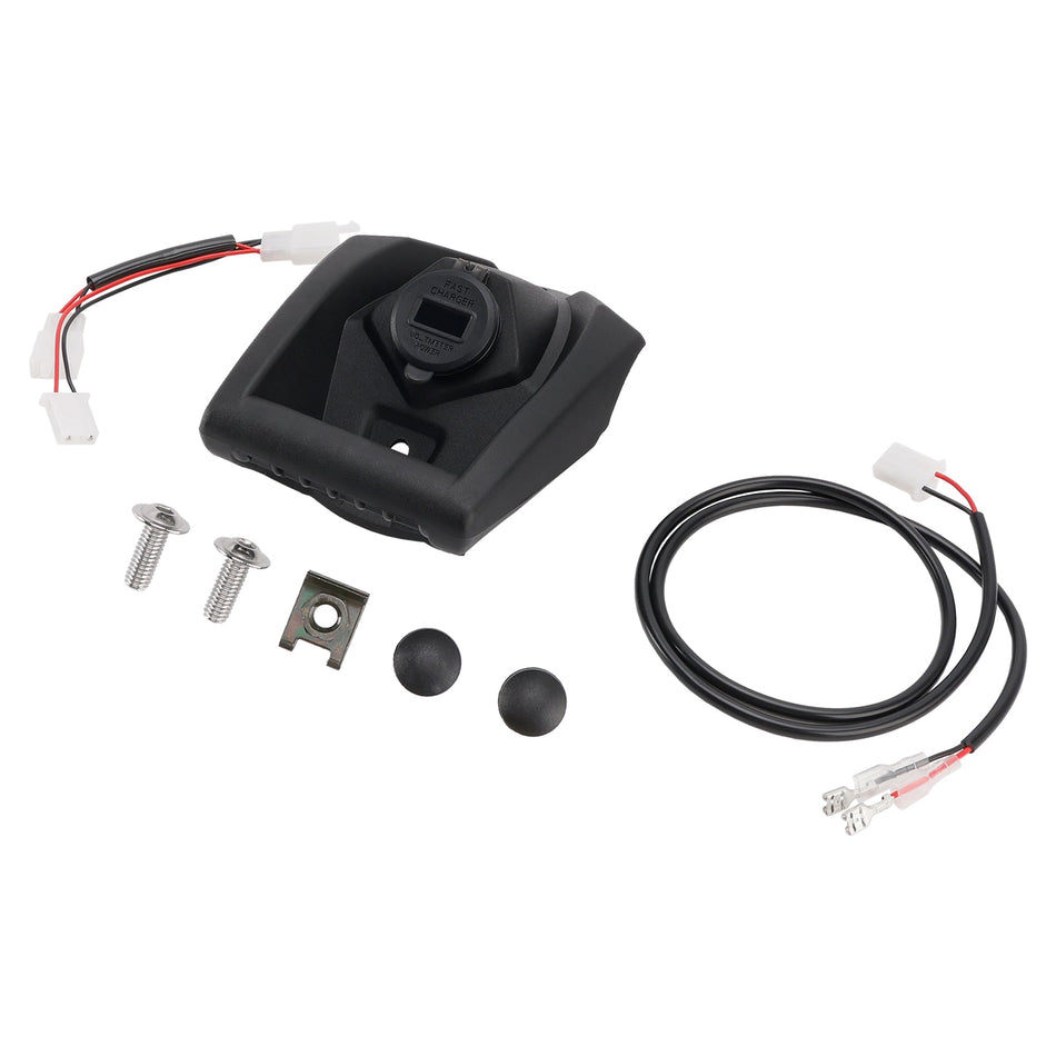 2017-2025 ヤマハ X-MAX 300 12V ソケット充電器 USB+Cタイプ クイック