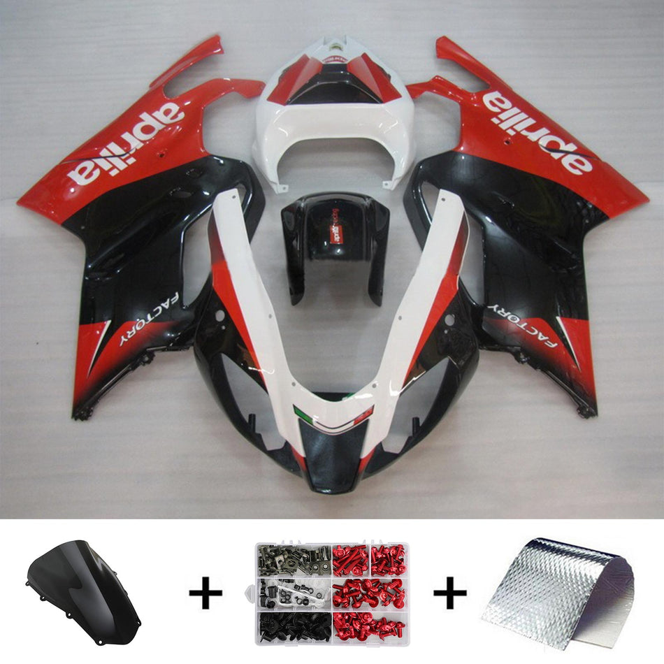 2003-2006 Aprilias RSV1000 Amotopart インジェクションフェアリングキット ボディワーク プラスチック #106