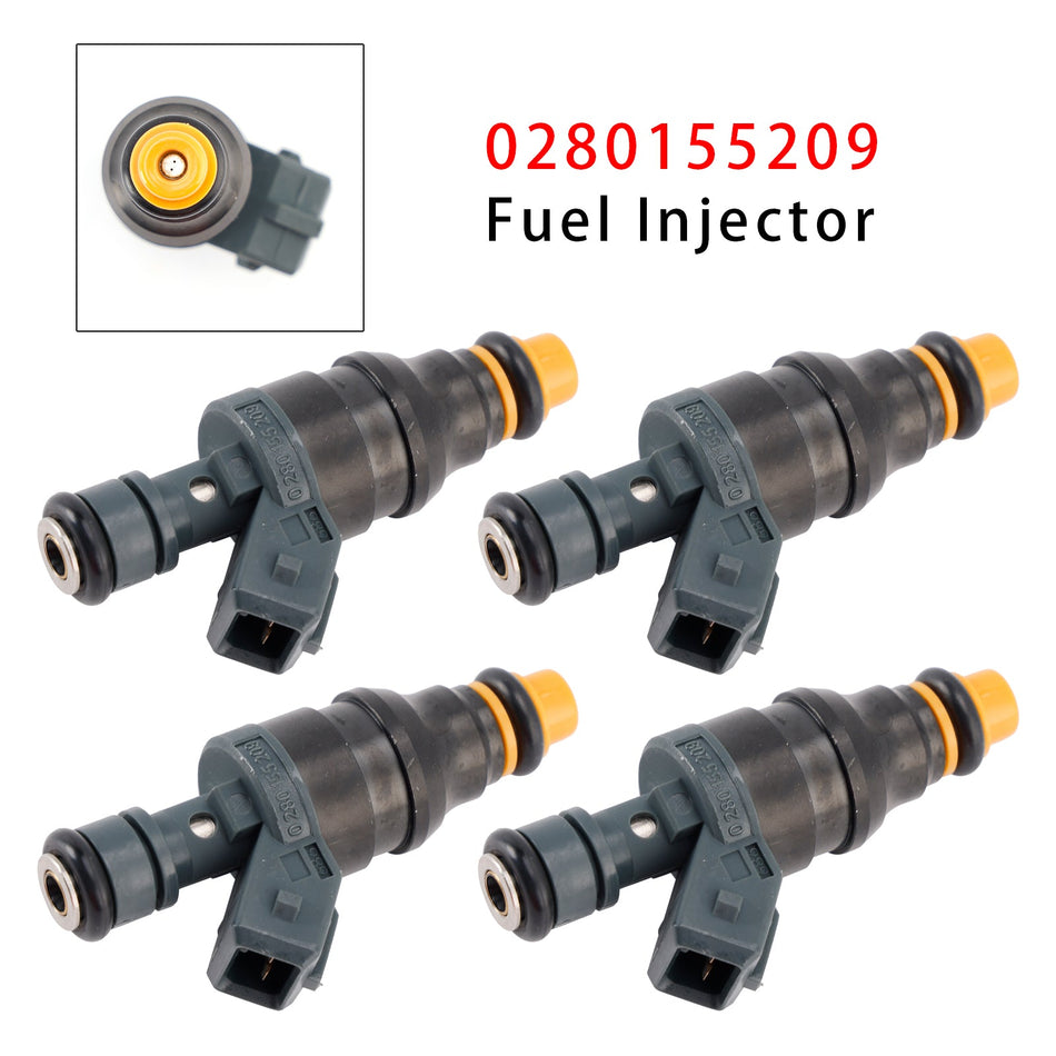 メルセデス・ベンツ 300E/SE/TE/CE E320 C280 C36 用燃料インジェクター 4個セット 0280155209