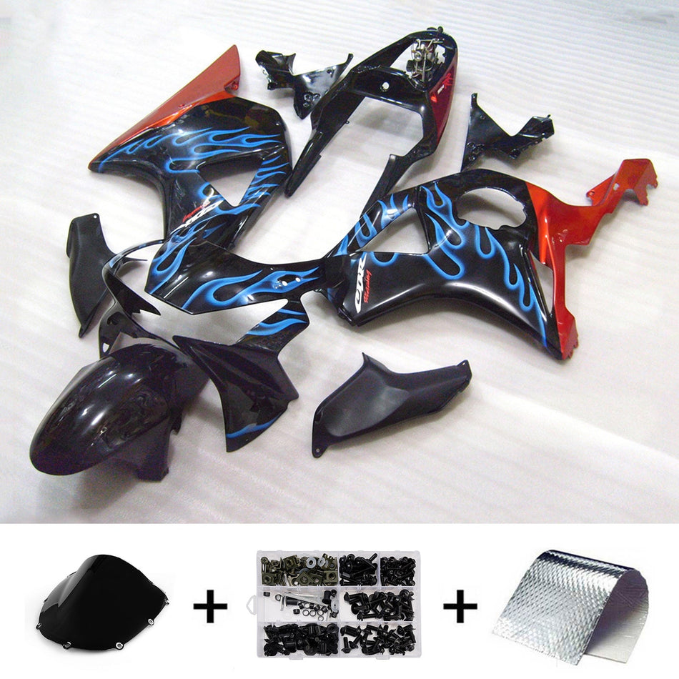 ホンダ CBR954 2002-2003 用射出成形フェアリングキット ボディワーク プラスチック ABS