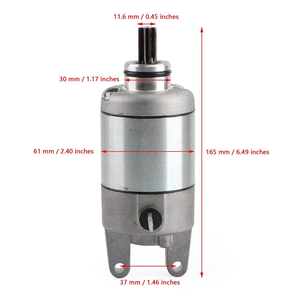 スターターモーター 始動フィット ヤマハ CZD 250 300 ABS X-MAX EVOLIS 300 2017-2020 汎用