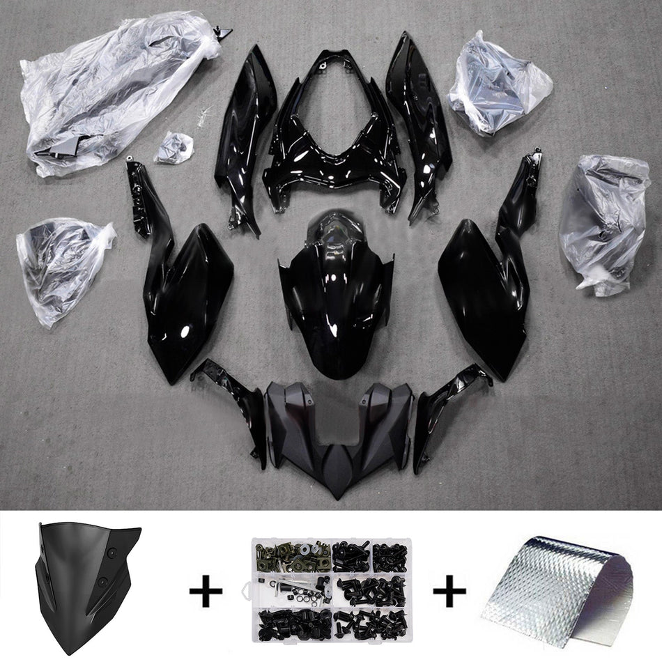 インジェクションフェアリングキット ボディワーク プラスチック ABS カワサキ Z400 2018-2024 に適合