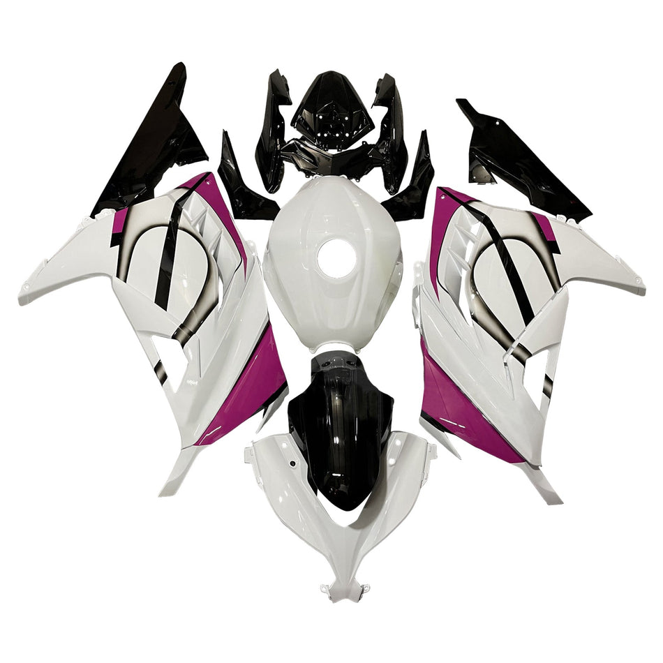 インジェクションフェアリングキット ボディワーク プラスチック ABS カワサキ EX300 Ninja300 2013-2024 に適合