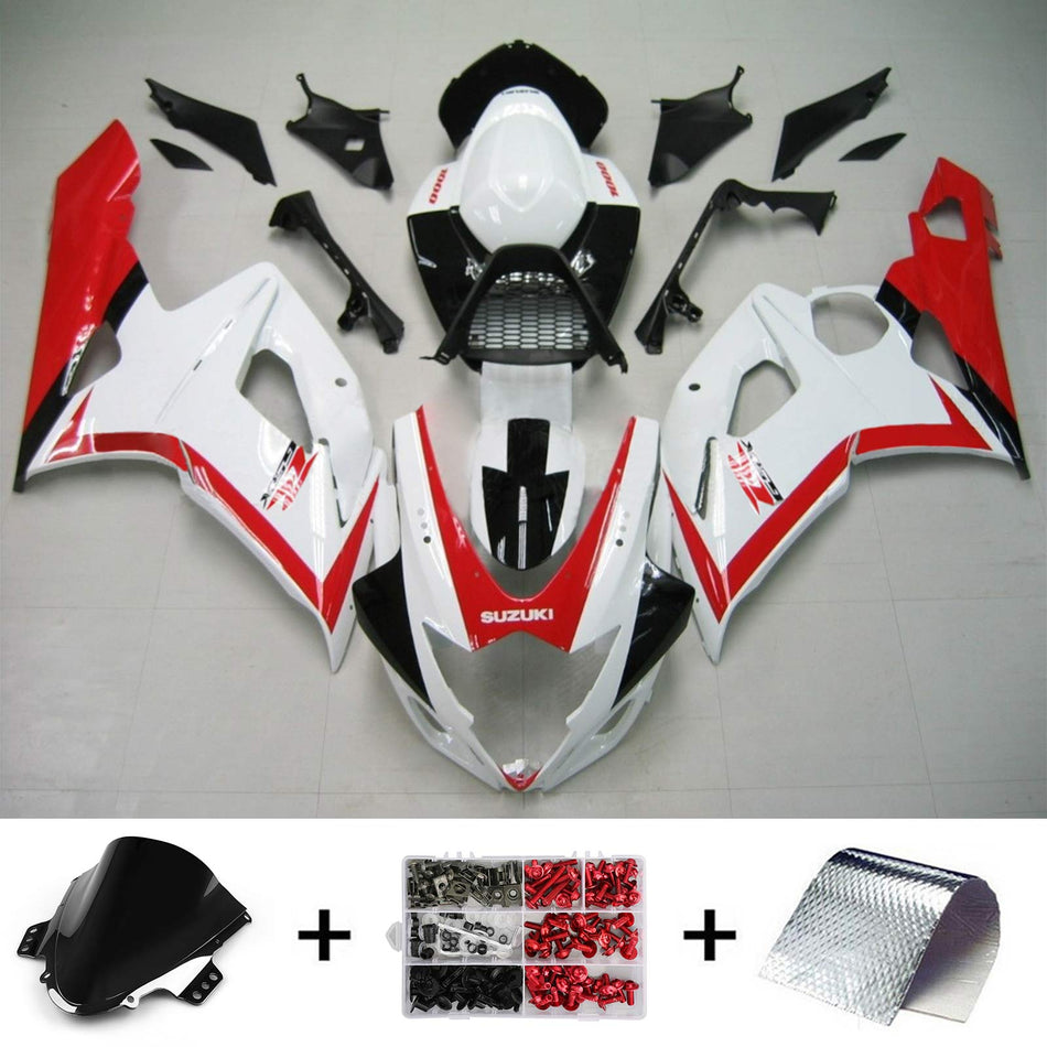 2005-2006 スズキ GSXR1000 K5 Amotopart インジェクションフェアリングキット ボディワーク プラスチック ABS #109