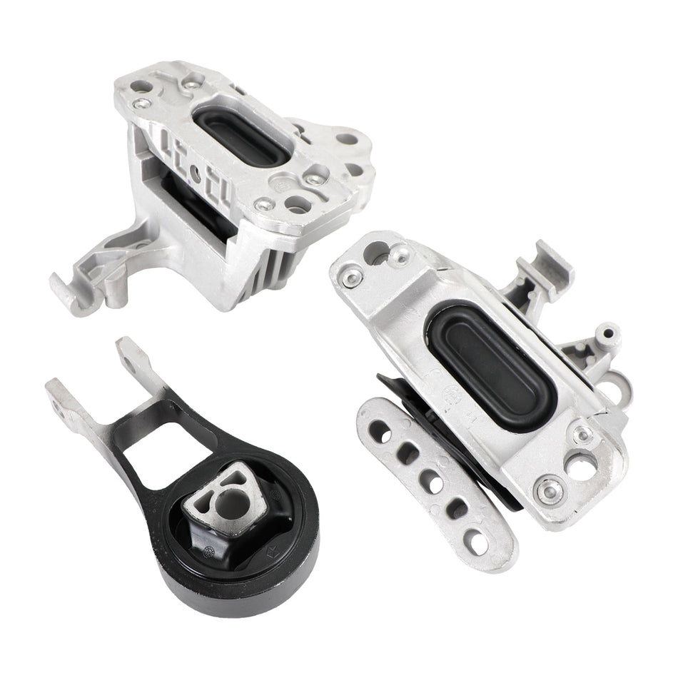 2014-2019 ジープ チェロキー ラティチュード リミテッド スポーツ スポーツ ユーティリティ 4ドア 3PCS エンジン モーター &amp; トランスミッション マウント セット 68192831AF 68418876AB 68157441AD