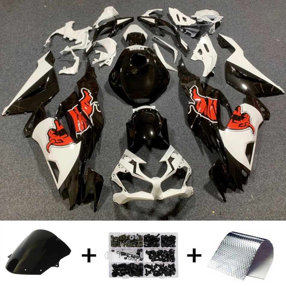 インジェクションフェアリングキット ボディワーク プラスチック ABS カワサキ ZX6R 2019-2023 に適合