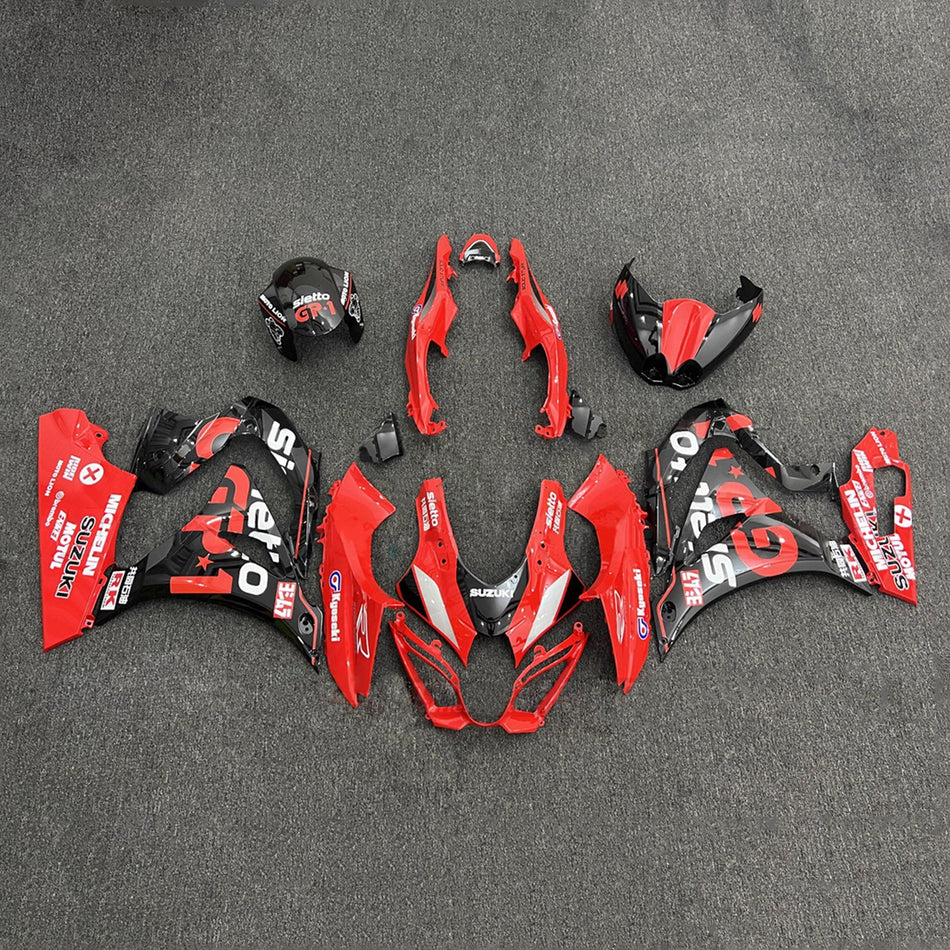 スズキ GSXR1000 2017-2025 K17用 インジェクションフェアリングキット ボディワーク プラスチック ABS