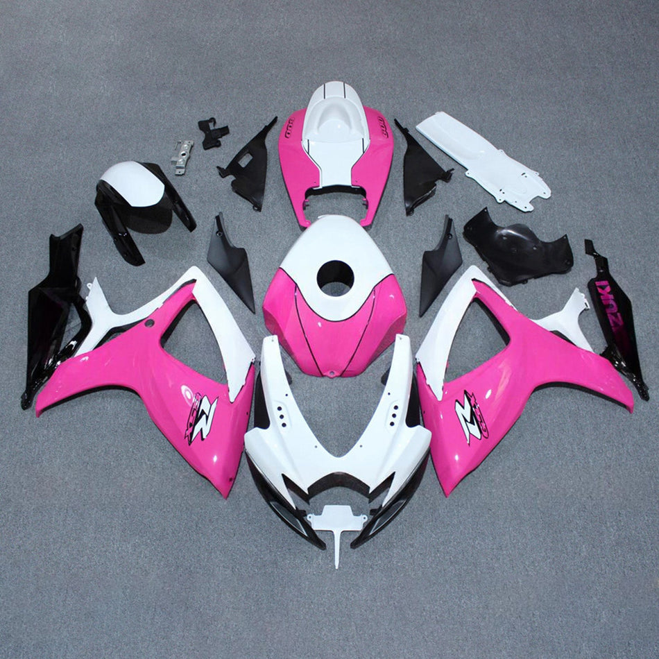 スズキ GSXR 600/750 2006-2007 K6 用 インジェクションフェアリングキット ボディワーク プラスチック ABS