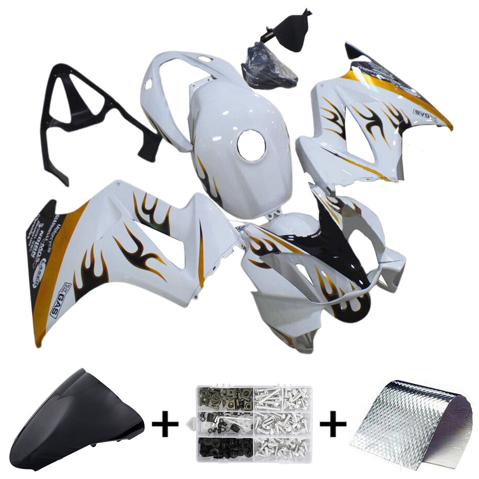 2002-2012 ホンダ VFR800 インジェクション ABS プラスチック ボディワーク フェアリング