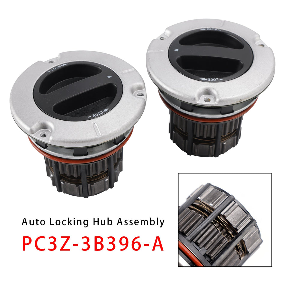 2011-2026 フォード F250 F350 F450 F550 スーパーデューティー 2PCS オートロックフロントハブ
