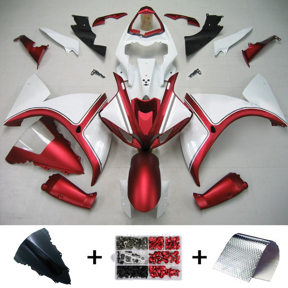 2012-2014 ヤマハ YZF 1000 R1 インジェクションフェアリングキット ボディワーク プラスチック ABS #127