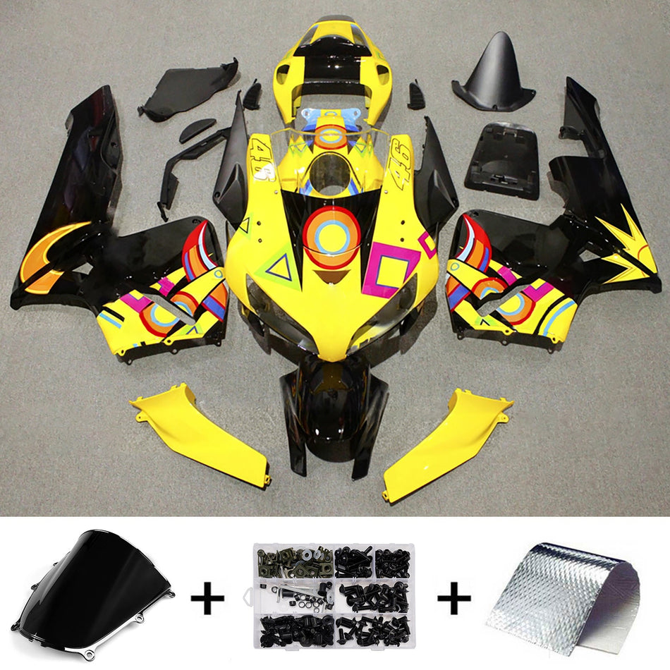 ホンダ CBR600RR 2005-2006 F5 用 ABS樹脂製インジェクションフェアリングキット