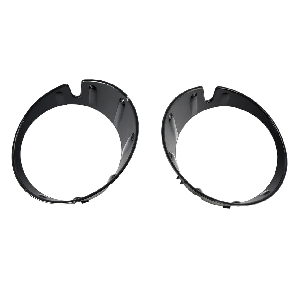 ミニクーパー R55 R56 R57 R58 R59 用フロントバンパーフォグランプカバーベゼル