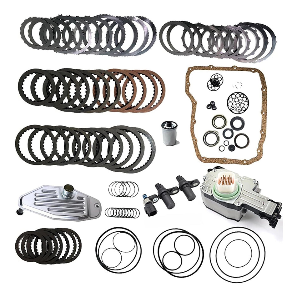 2007-2009 クライスラー アスペン 5.7L 4.7L トランスミッション マスターリビルドキット &amp; 4WD フィルター フリクションスチール 45RFE 545RFE 65RFE
