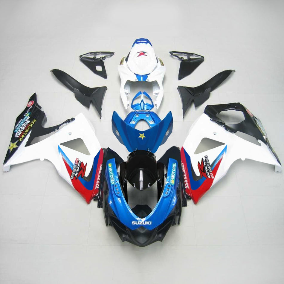 2009-2016 スズキ GSXR1000 K9 Amotopart インジェクションフェアリングキット ボディワーク プラスチック ABS #120