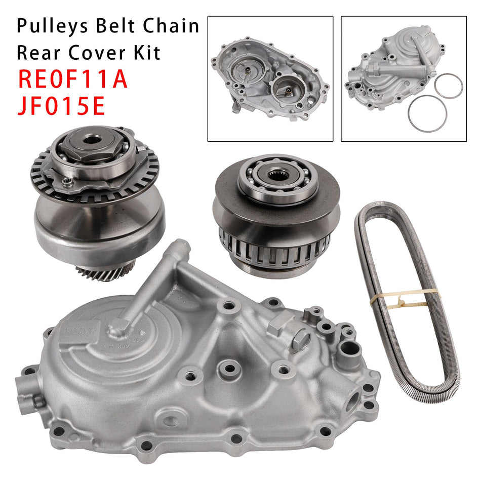 2009-2018 CVT 日産 RE0F11A JF015E プーリー ベルト チェーン リアカバーキット 30歯
