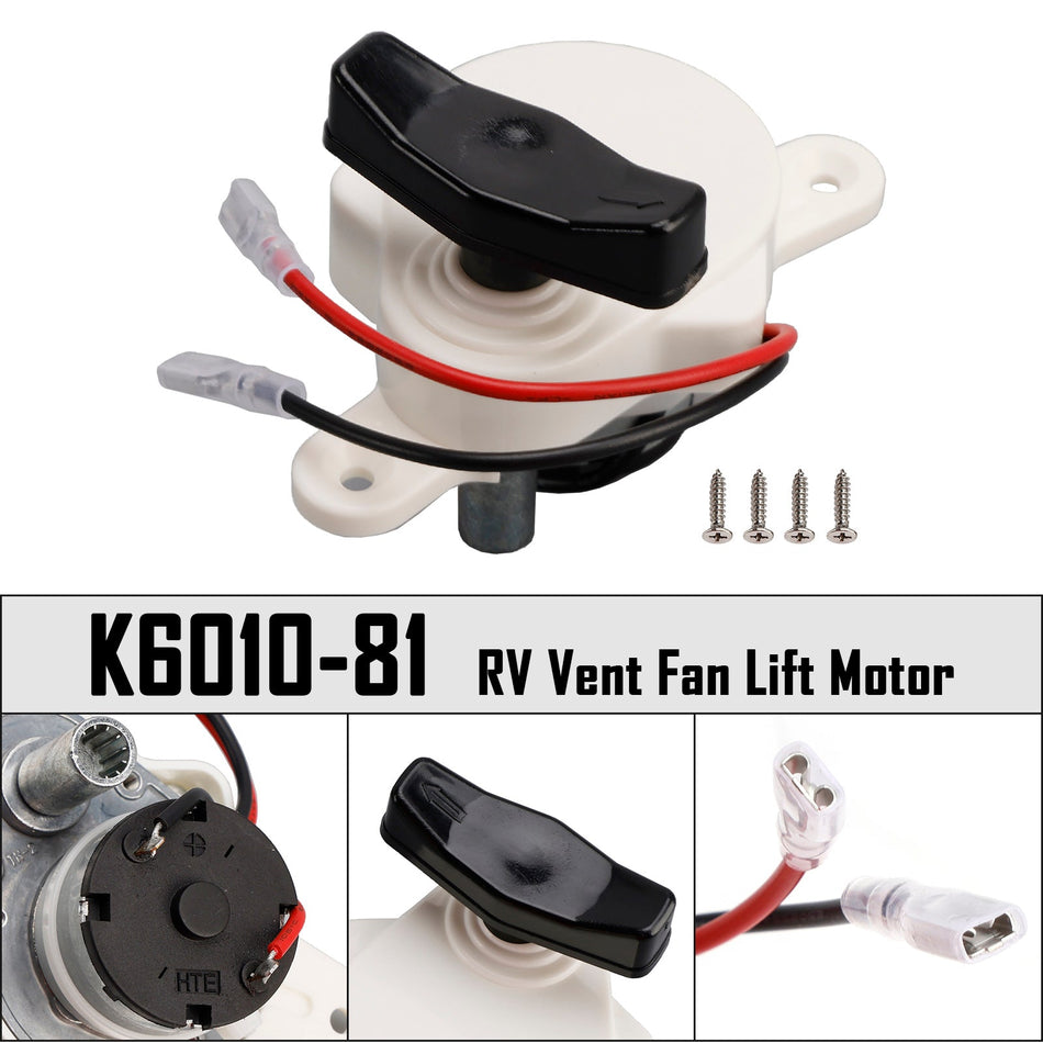 Dometic Fan-Tastic Vent Bシリーズ用RV換気扇リフトモーターK6010-81