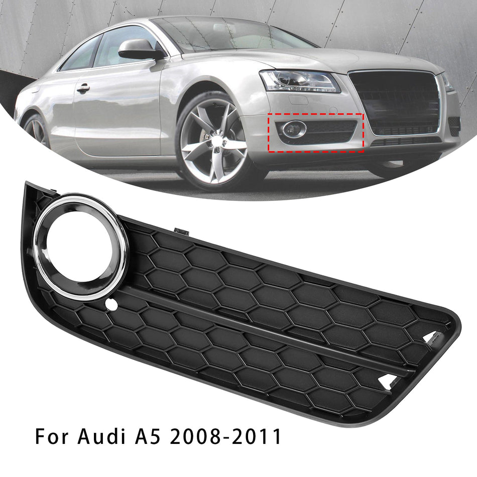 2008-2011 アウディ A5 車 右側 フォグランプ グリル カバー 8T0 807 682