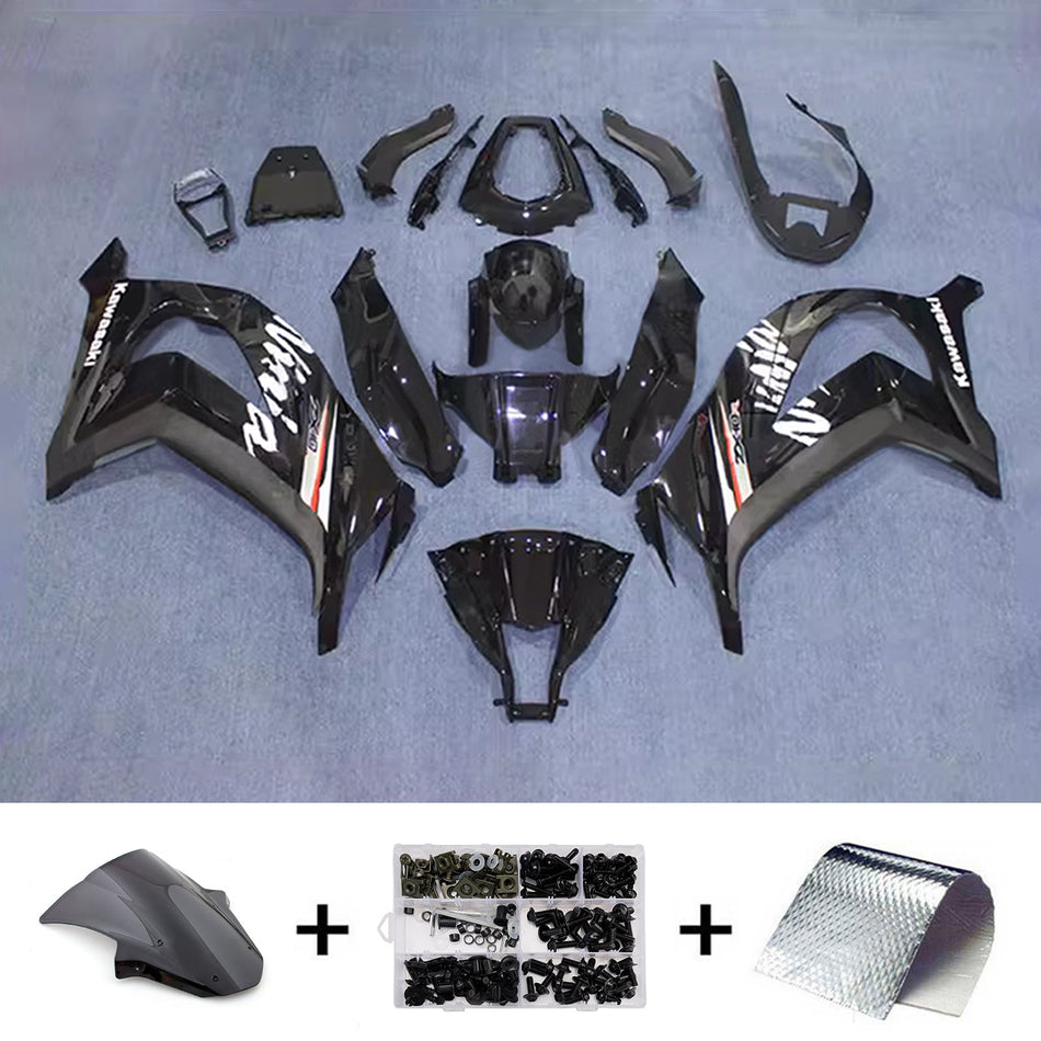 インジェクションフェアリングキット ボディワーク プラスチック ABS カワサキ ZX10R 2011-2015 に適合