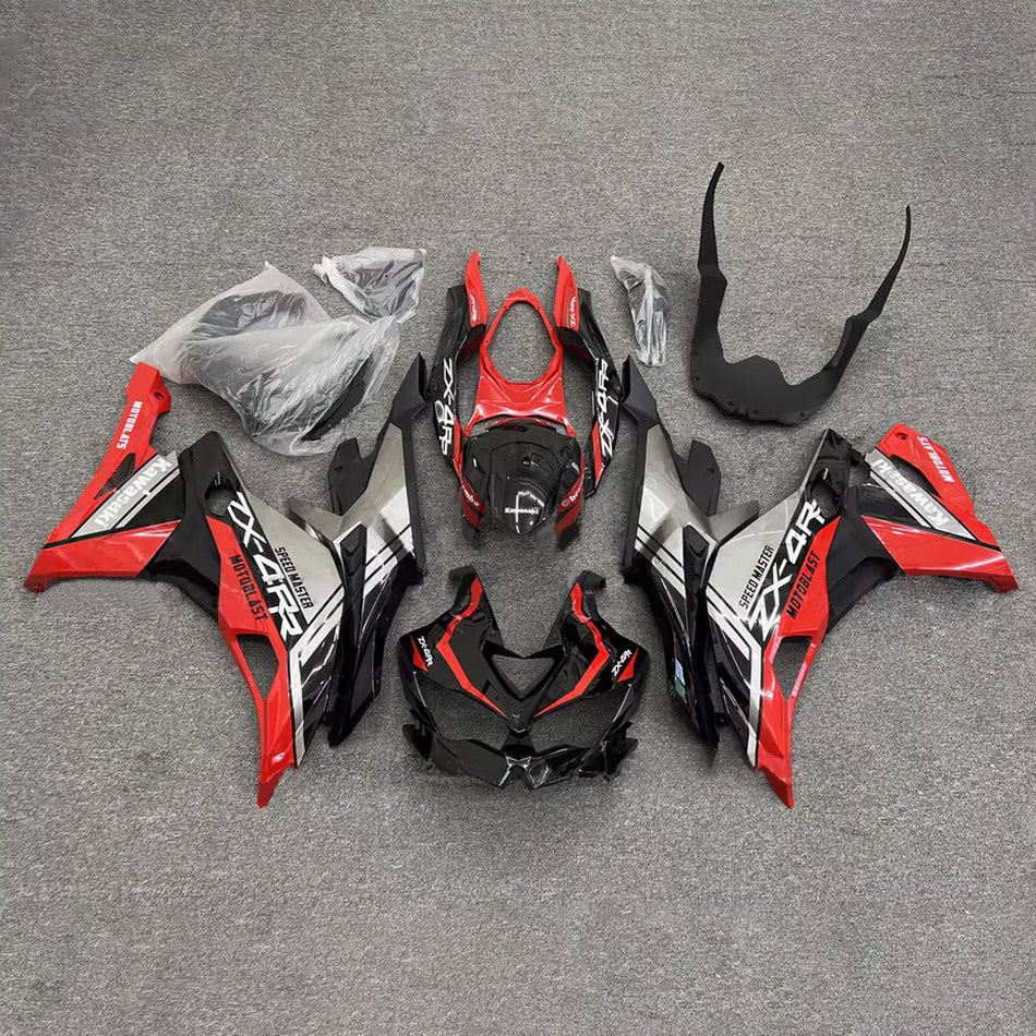カワサキ Ninja ZX-25R ZX-4R ZX-4RR 2019-2025 に適合するインジェクションフェアリングキット