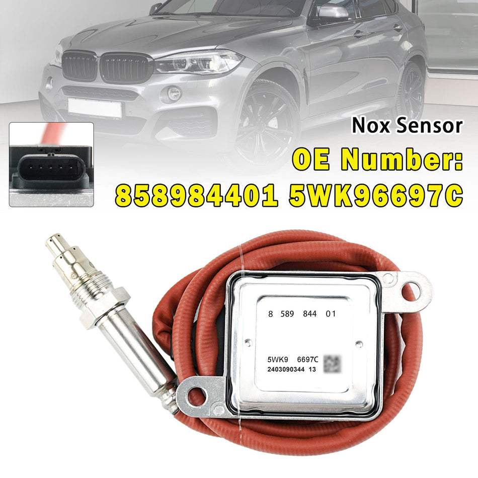 BMW X5 F15 X6 F16 25d 30dX 40dX用窒素酸化物NOxセンサー 858984401 5WK96697C