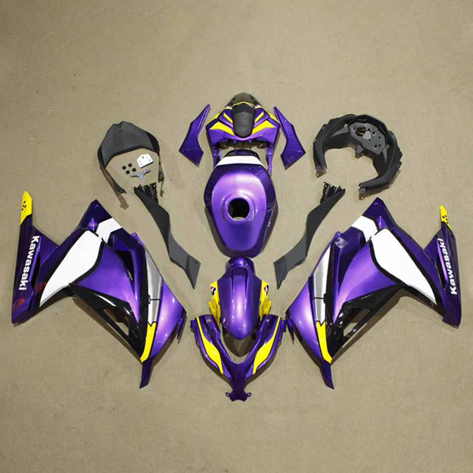 インジェクションフェアリングキット ボディワーク プラスチック ABS カワサキ EX300 Ninja300 2013-2024 に適合