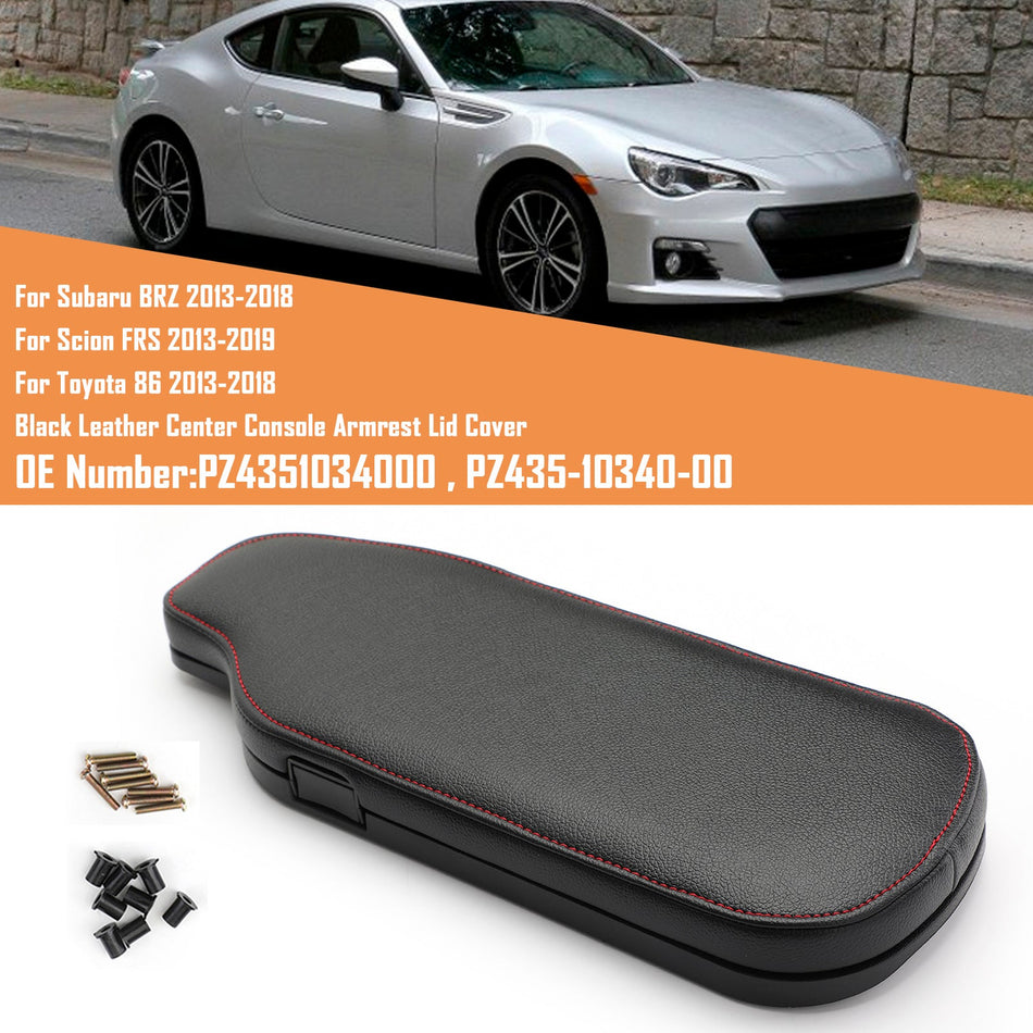 コンソールアームレストリッド ブラック PZ4351034000 トヨタ 86 BRZ サイオン FRS 13-18用
